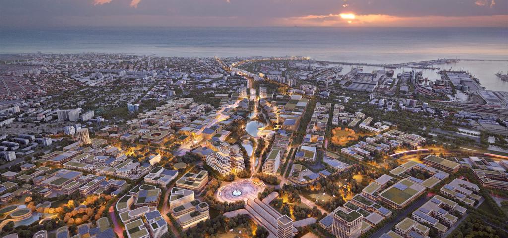 Ένα μικρό Ελληνικό σχεδιάζουν οι Foster + Partners στη Ρουμανία  Ένα μικρό Ελληνικό σχεδιάζουν οι Foster + Partners στη Ρουμανία